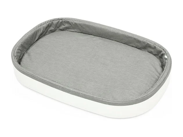 Stokke Sleepi skötbädd/topp, vit/grå
